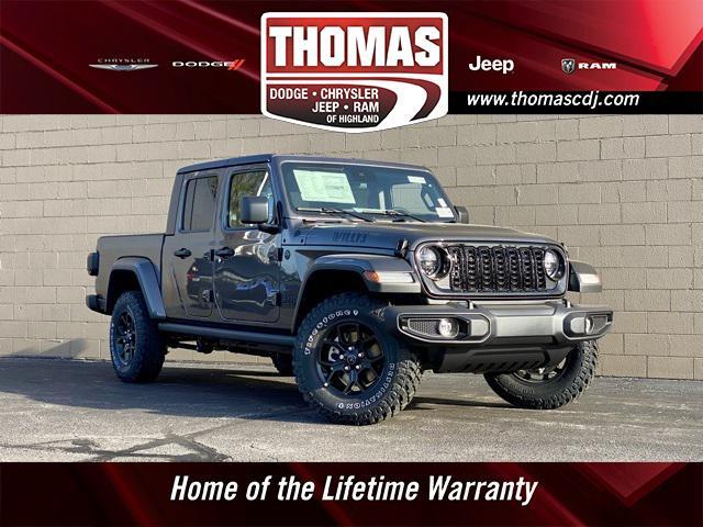 new 2024 Jeep Gladiator car, priced at $45,337