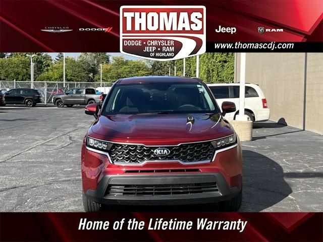 used 2021 Kia Sorento car, priced at $21,348