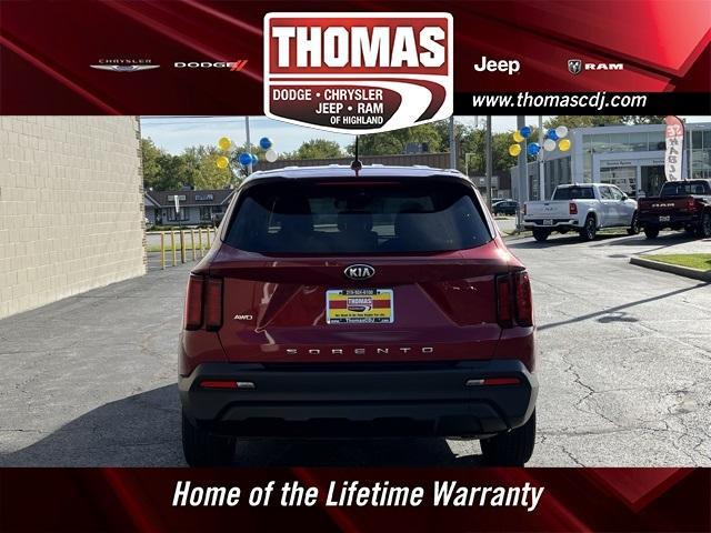 used 2021 Kia Sorento car, priced at $21,348