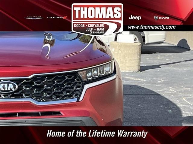 used 2021 Kia Sorento car, priced at $21,348