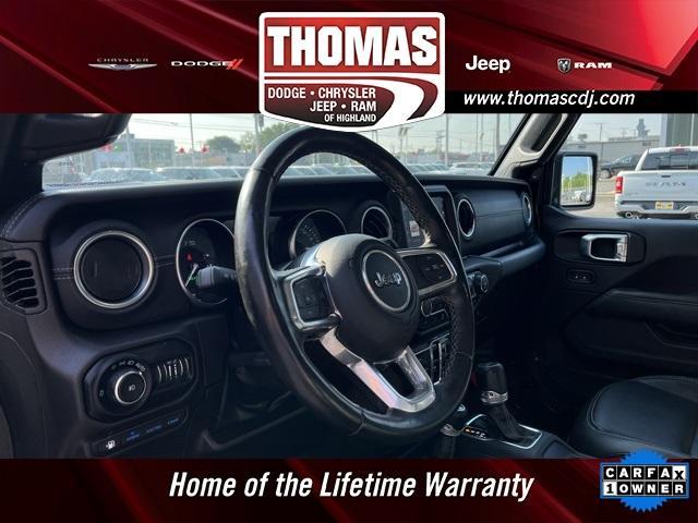 used 2022 Jeep Wrangler Unlimited 4xe car, priced at $30,859