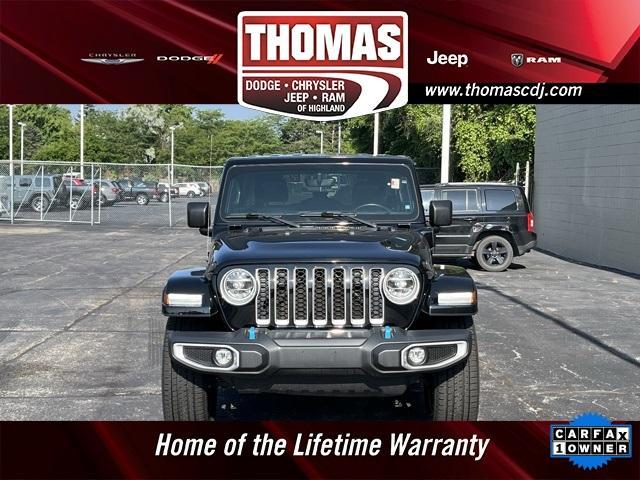 used 2022 Jeep Wrangler Unlimited 4xe car, priced at $30,859