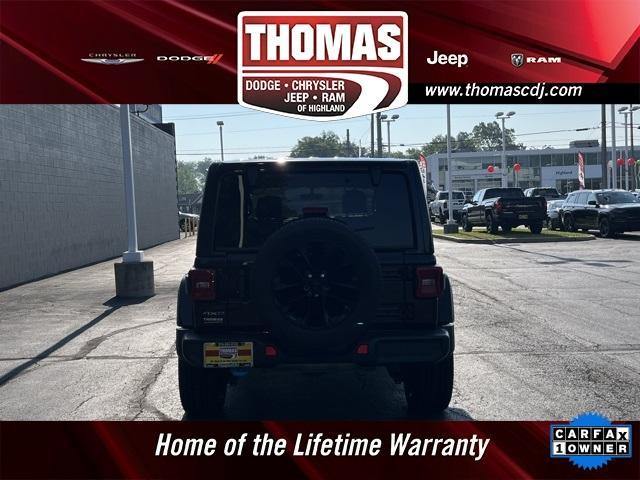 used 2022 Jeep Wrangler Unlimited 4xe car, priced at $30,859