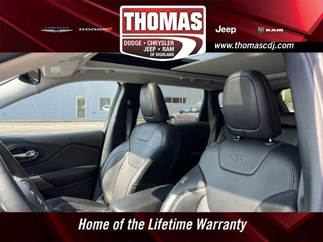 used 2022 Jeep Cherokee car, priced at $26,500