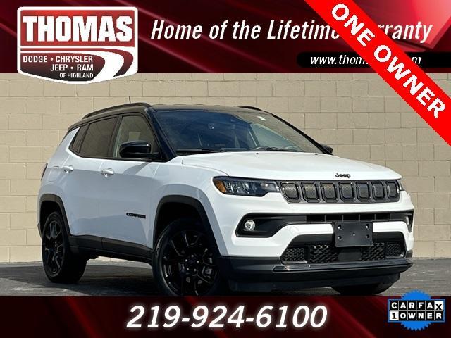 used 2022 Jeep Compass car, priced at $24,294