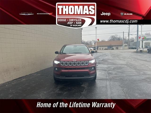 used 2022 Jeep Compass car, priced at $23,995