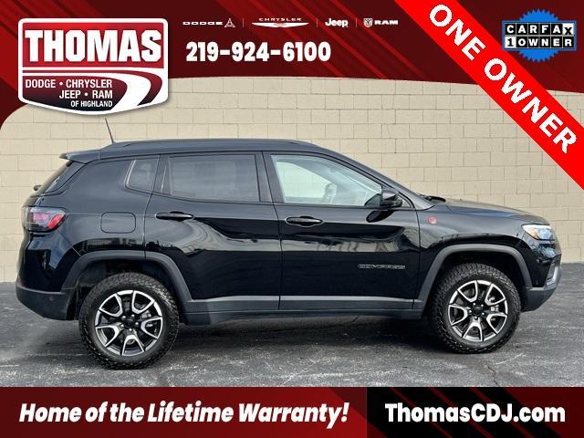 used 2024 Jeep Compass car, priced at $25,239