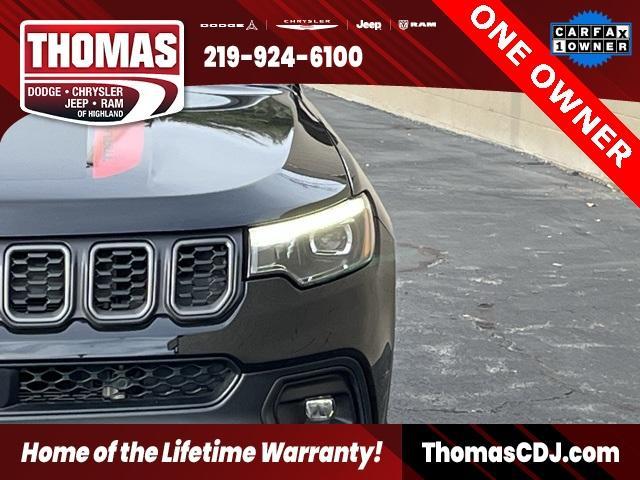 used 2024 Jeep Compass car, priced at $25,239