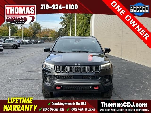 used 2024 Jeep Compass car, priced at $25,239