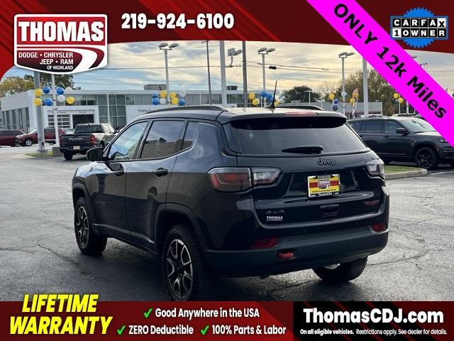used 2024 Jeep Compass car, priced at $25,239