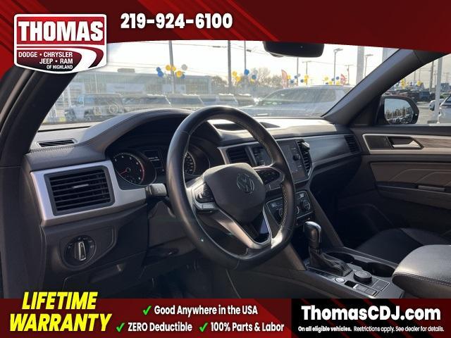 used 2021 Volkswagen Atlas Cross Sport car, priced at $20,232