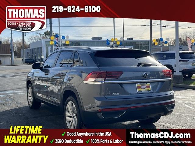 used 2021 Volkswagen Atlas Cross Sport car, priced at $20,232
