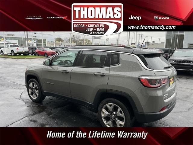 used 2021 Jeep Compass car, priced at $22,700