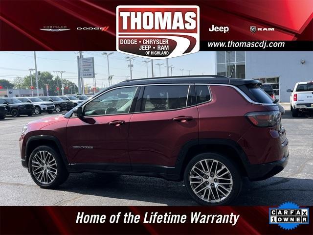 used 2022 Jeep Compass car, priced at $22,196