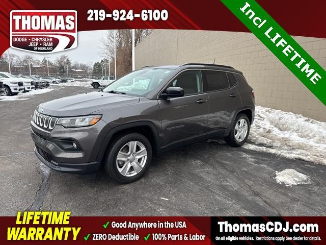 used 2022 Jeep Compass car, priced at $17,169
