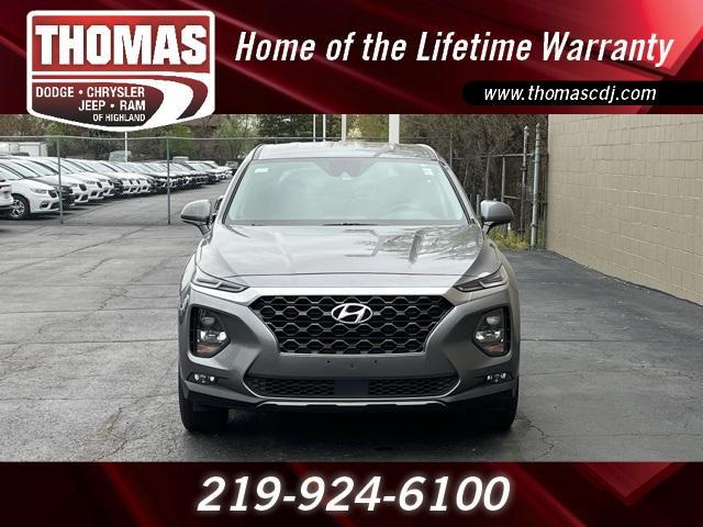 used 2019 Hyundai Santa Fe car, priced at $21,491