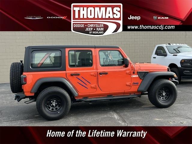 used 2023 Jeep Wrangler car, priced at $31,991
