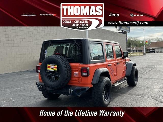 used 2023 Jeep Wrangler car, priced at $31,991