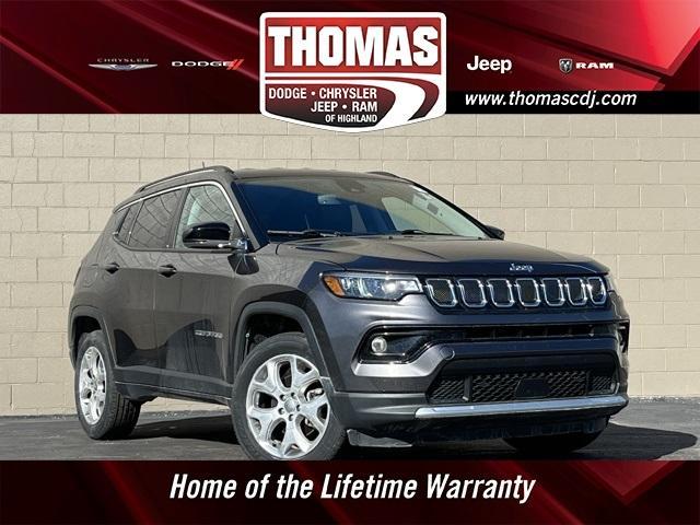 used 2022 Jeep Compass car, priced at $24,700