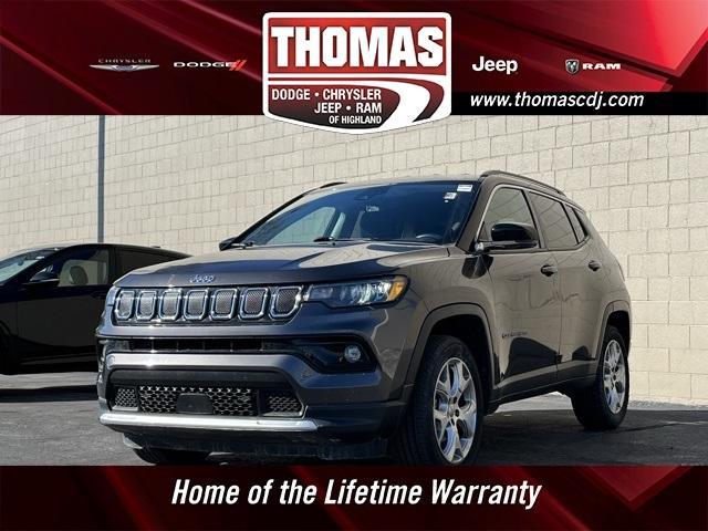 used 2022 Jeep Compass car, priced at $24,700