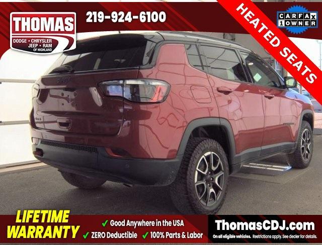 used 2024 Jeep Compass car, priced at $22,008