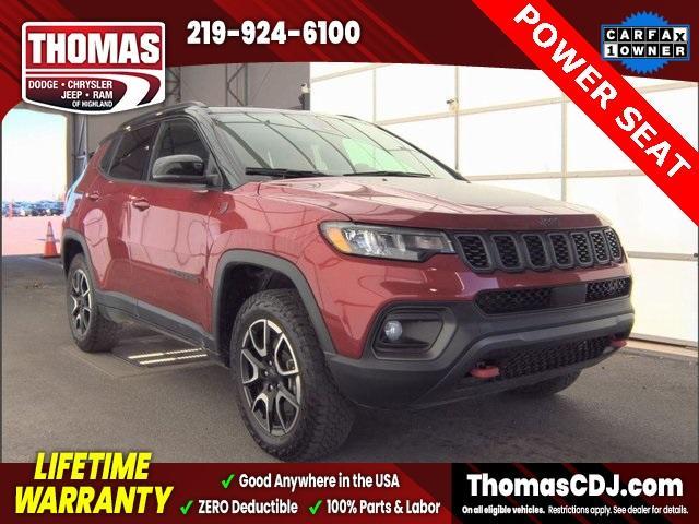 used 2024 Jeep Compass car, priced at $22,008