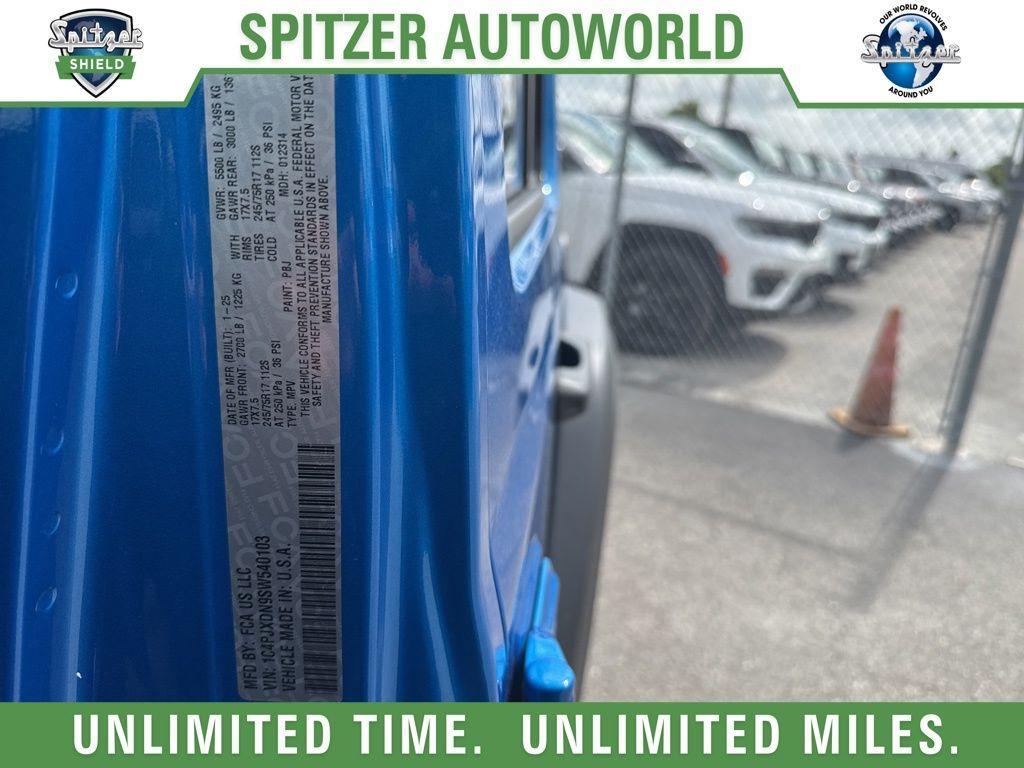 new 2025 Jeep Wrangler car, priced at $47,375