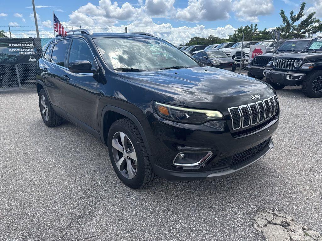 used 2021 Jeep Cherokee car, priced at $19,991