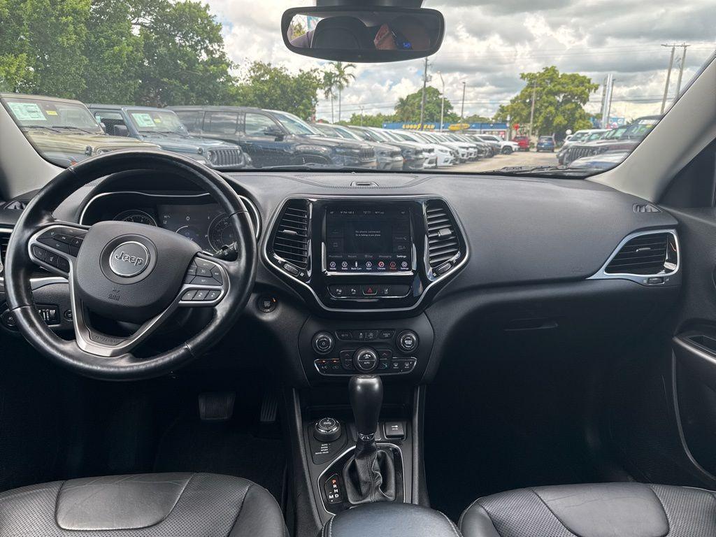 used 2021 Jeep Cherokee car, priced at $19,991