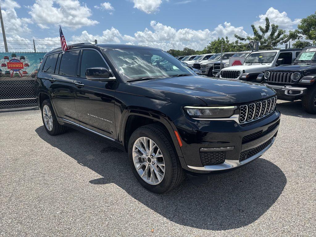 used 2021 Jeep Grand Cherokee L car, priced at $32,896