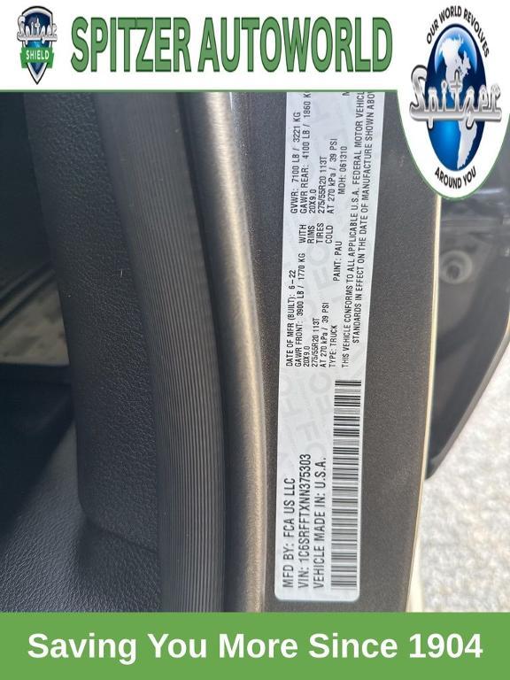 used 2022 Ram 1500 car, priced at $38,471