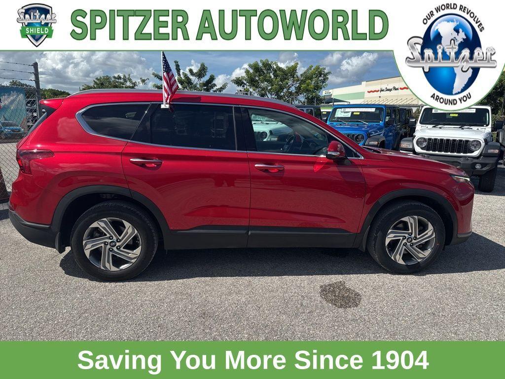 used 2023 Hyundai Santa Fe car, priced at $18,992