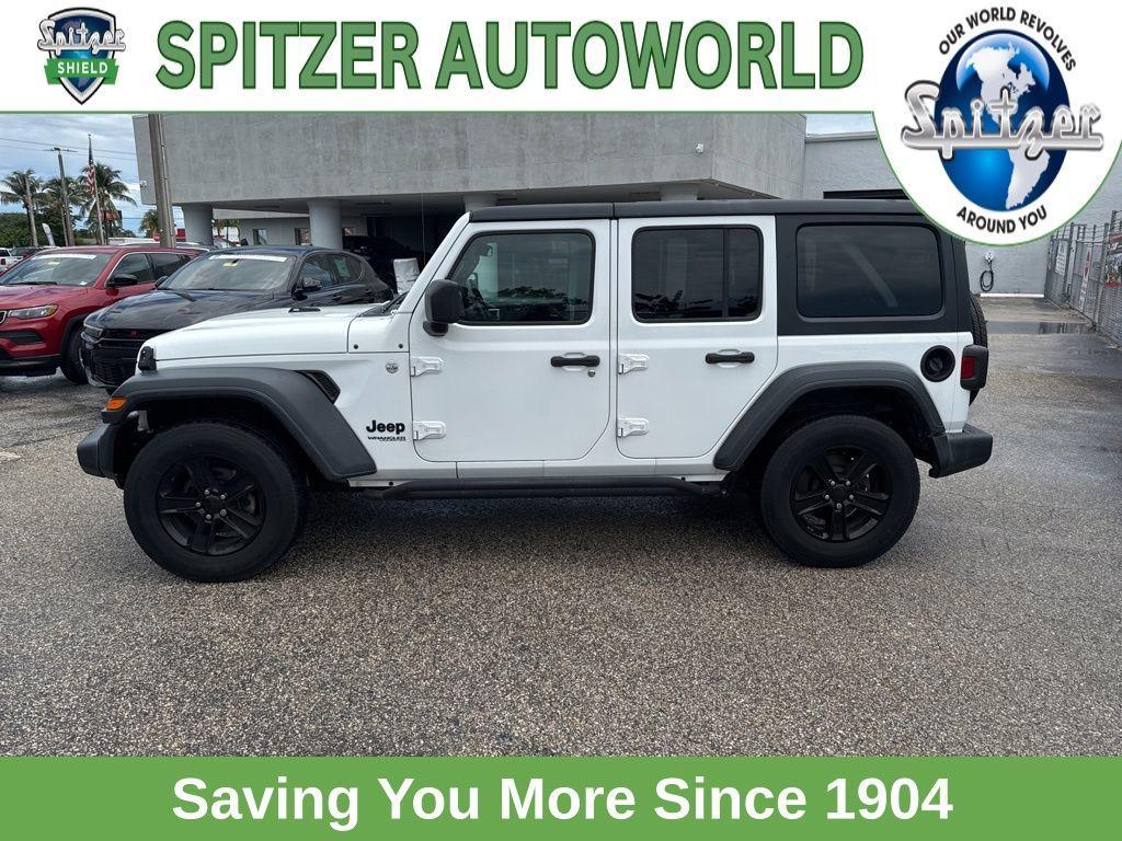 used 2020 Jeep Wrangler Unlimited car, priced at $37,650