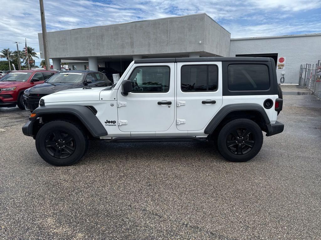 used 2020 Jeep Wrangler Unlimited car, priced at $27,995