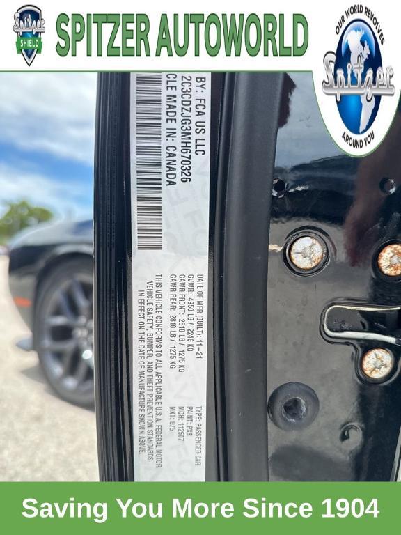used 2021 Dodge Challenger car, priced at $27,895