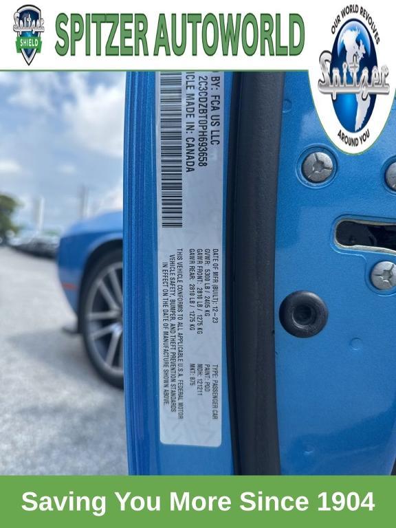 used 2023 Dodge Challenger car, priced at $37,471