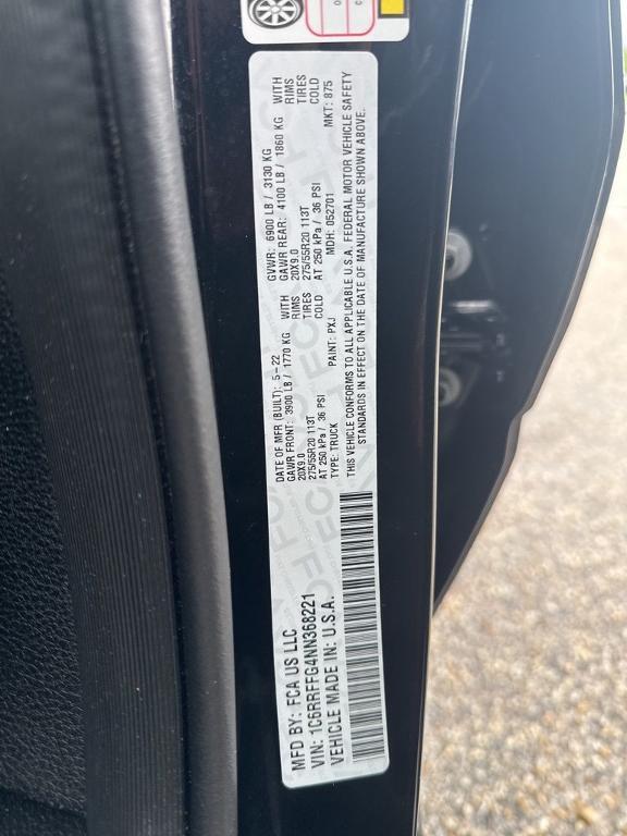 used 2022 Ram 1500 car, priced at $32,271