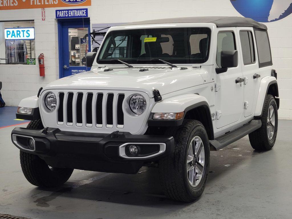 used 2021 Jeep Wrangler Unlimited car, priced at $28,174