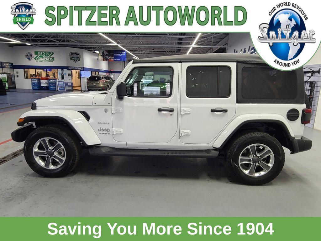 used 2021 Jeep Wrangler Unlimited car, priced at $32,871