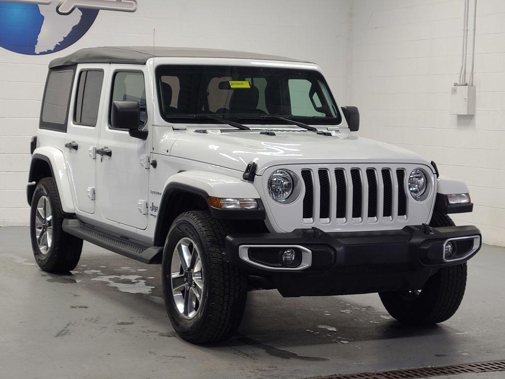 used 2021 Jeep Wrangler Unlimited car, priced at $28,174