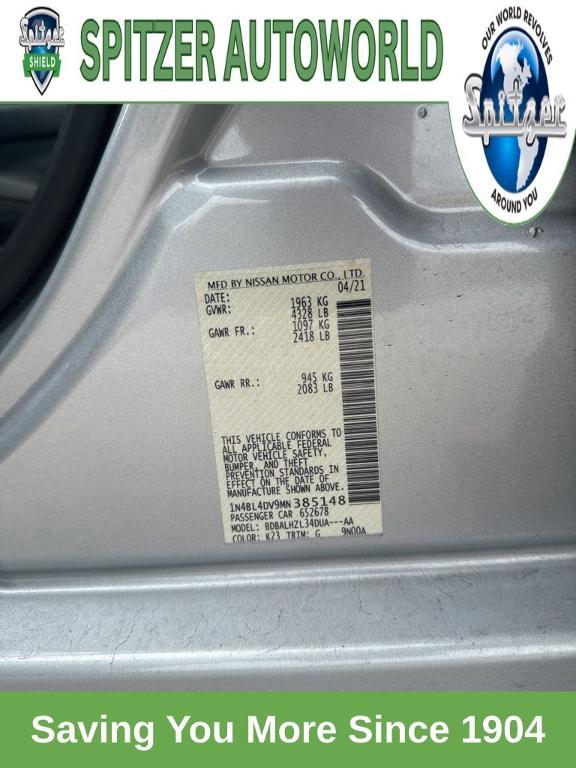 used 2021 Nissan Altima car, priced at $18,971