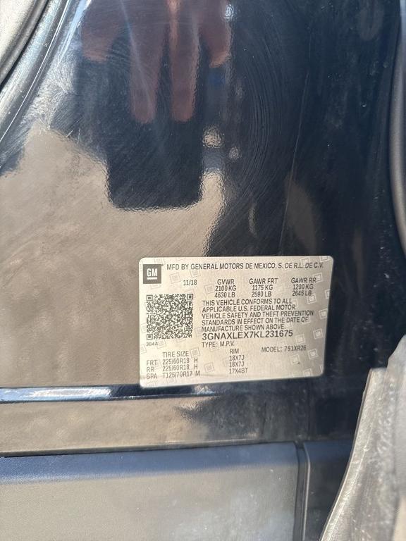 used 2019 Chevrolet Equinox car, priced at $14,891