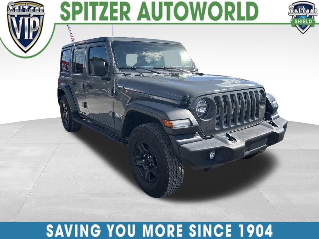 used 2020 Jeep Wrangler Unlimited car, priced at $20,896