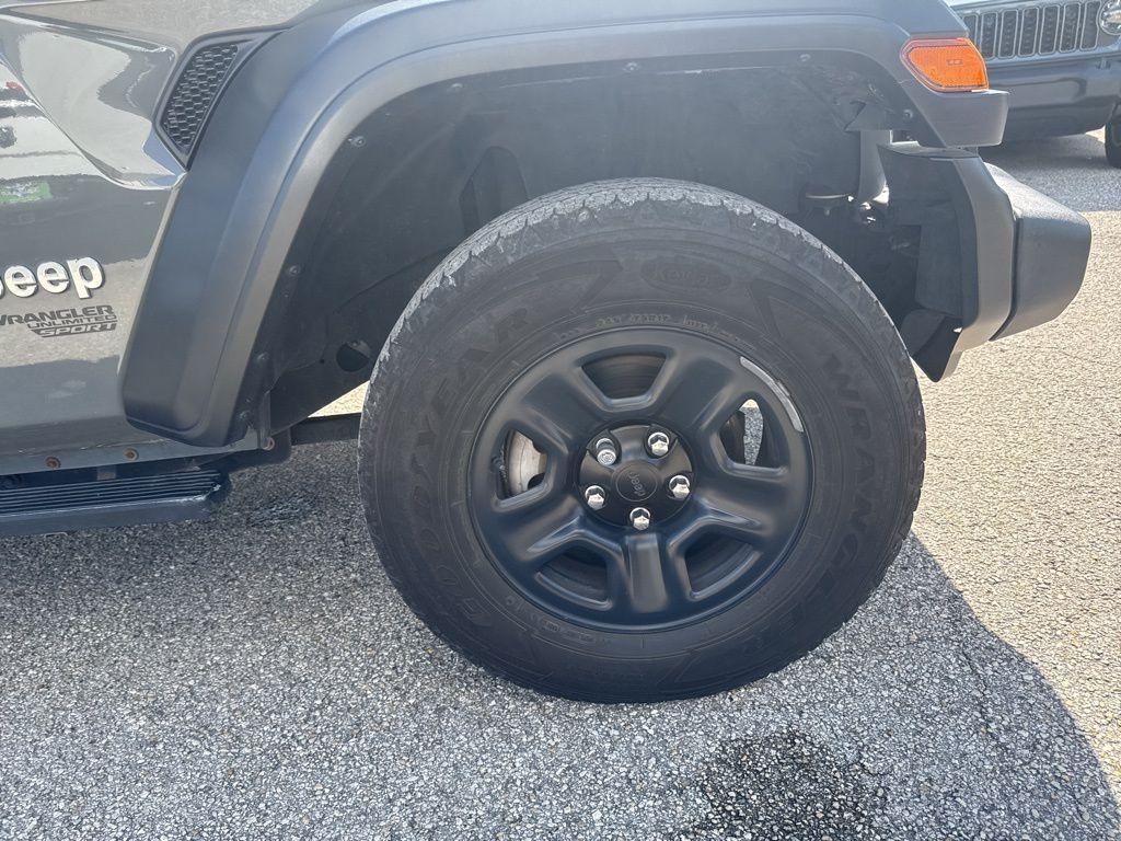 used 2020 Jeep Wrangler Unlimited car, priced at $20,896