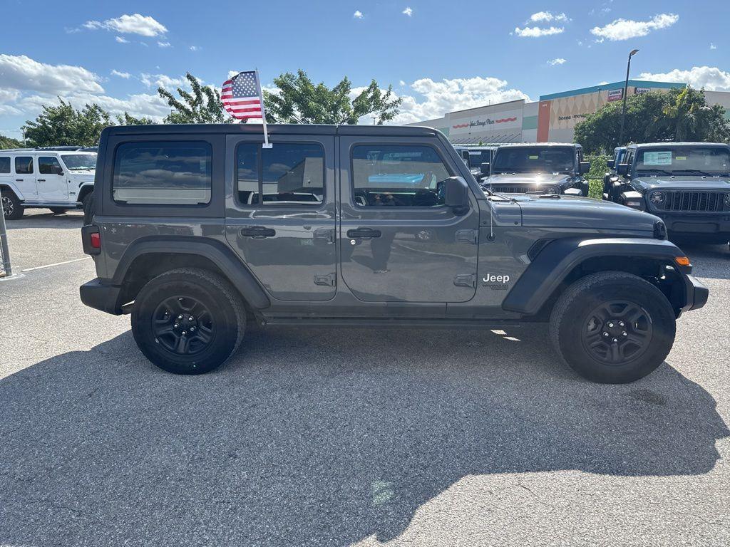 used 2020 Jeep Wrangler Unlimited car, priced at $20,896
