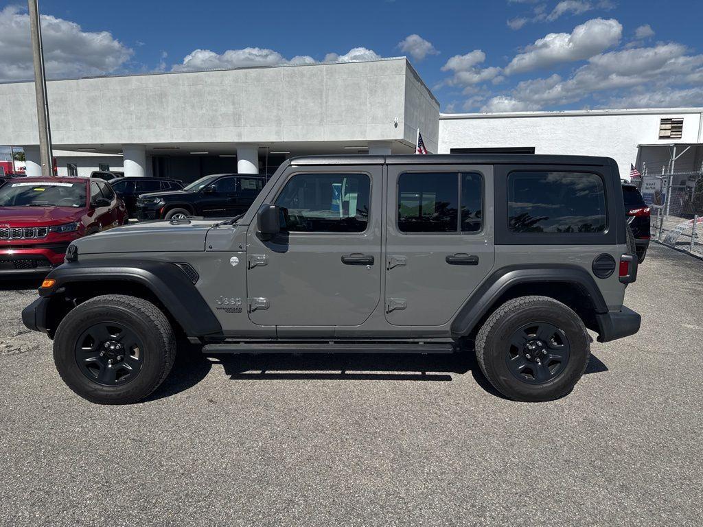 used 2020 Jeep Wrangler Unlimited car, priced at $20,896