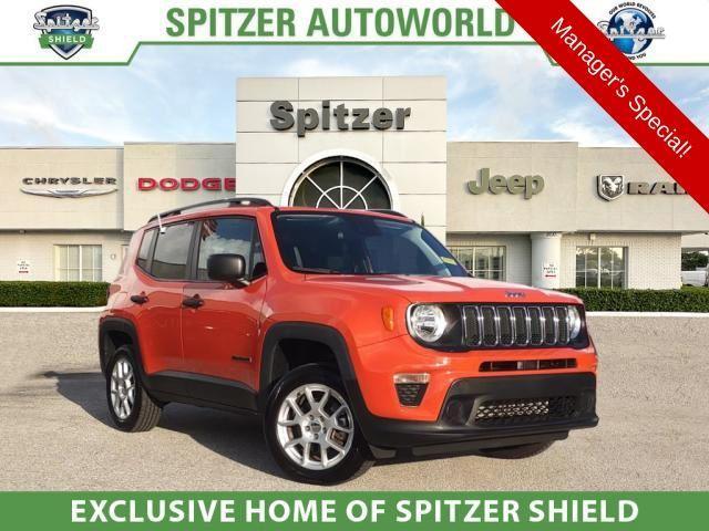 used 2021 Jeep Renegade car, priced at $13,855