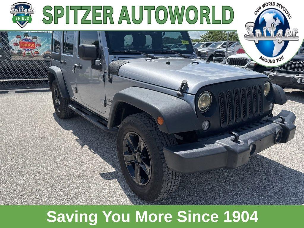 used 2016 Jeep Wrangler Unlimited car, priced at $17,974