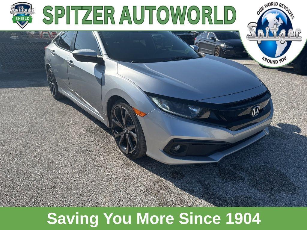 used 2021 Honda Civic car, priced at $18,971