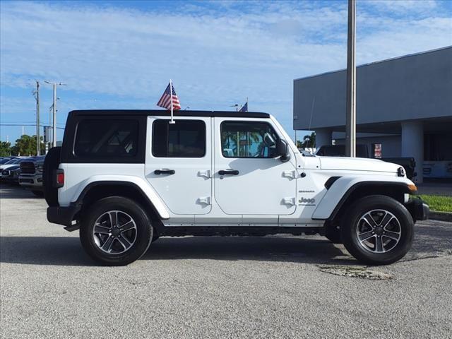 used 2023 Jeep Wrangler car, priced at $32,379